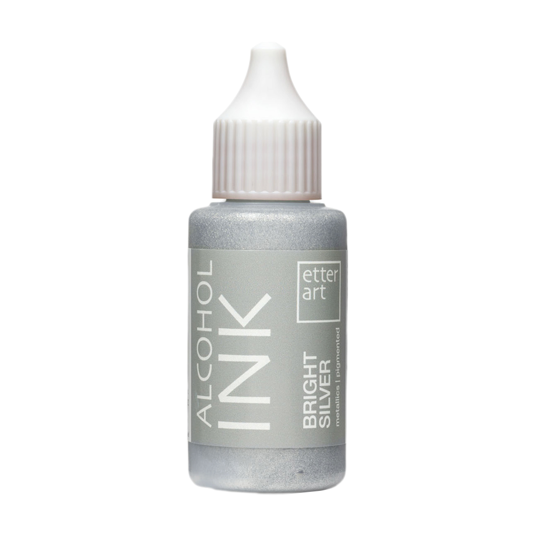 etter art ALCOHOL INK Metallic Bright Silver 30 ml