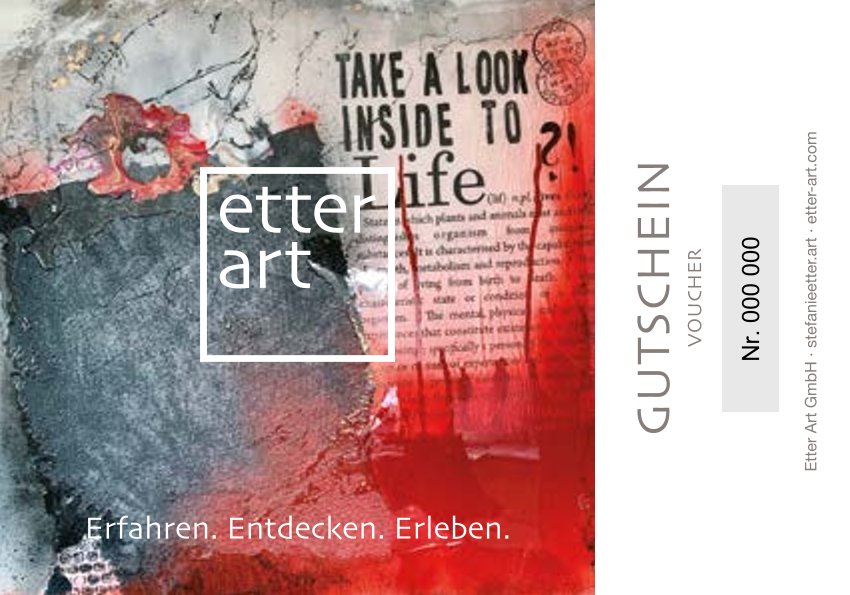Etter Art Virtual Gift Card €150.00-Red