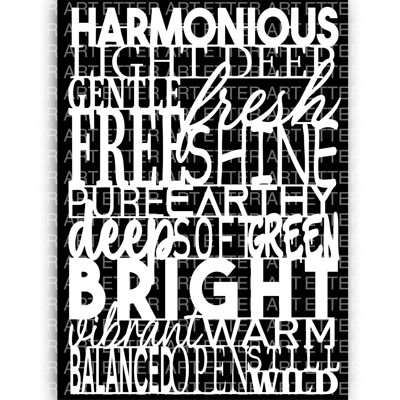 NATURAL SOULWORDS 5 (EN) - 29,7 x 42,0 cm