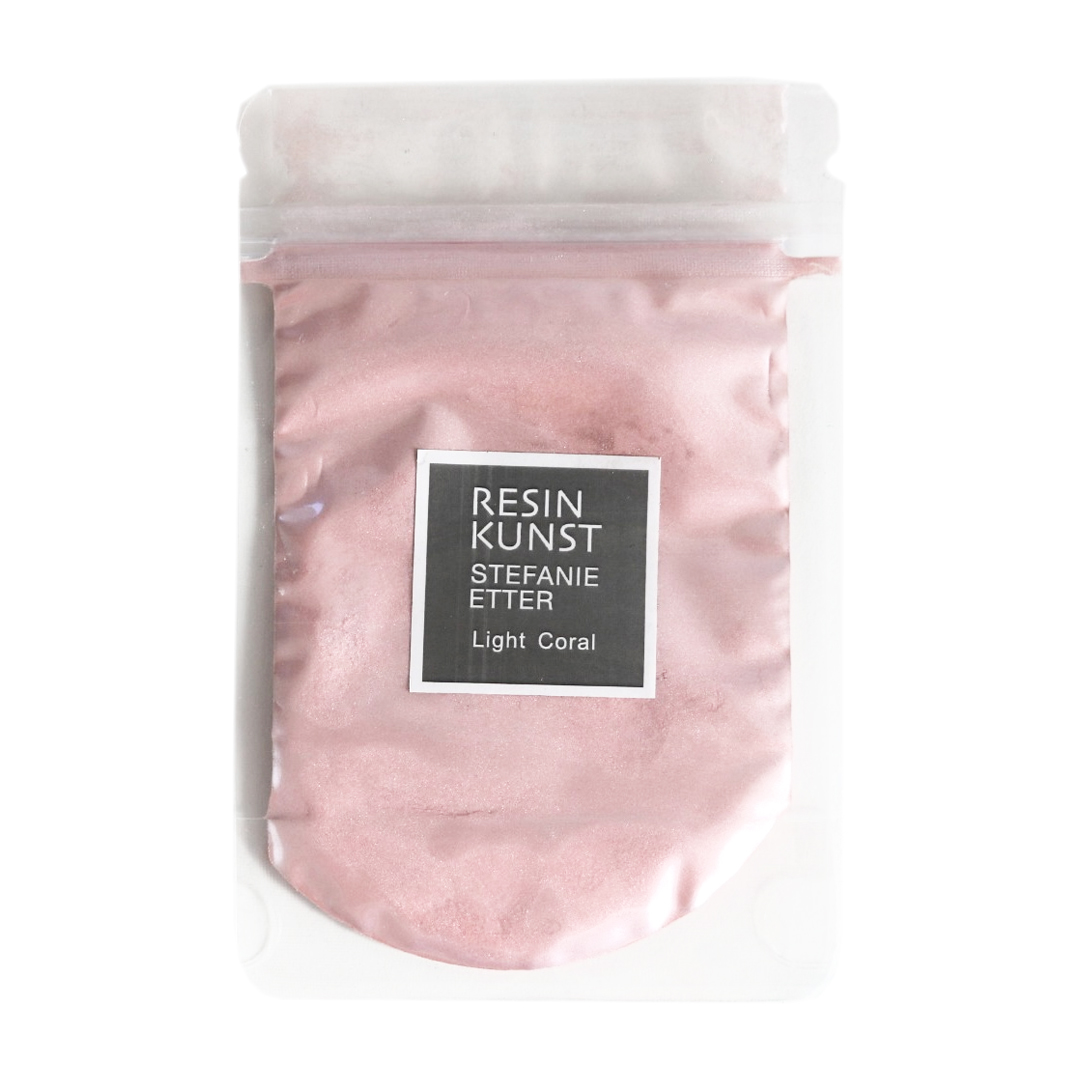 Pearlescent Pigment Powder Light Coral 10 g