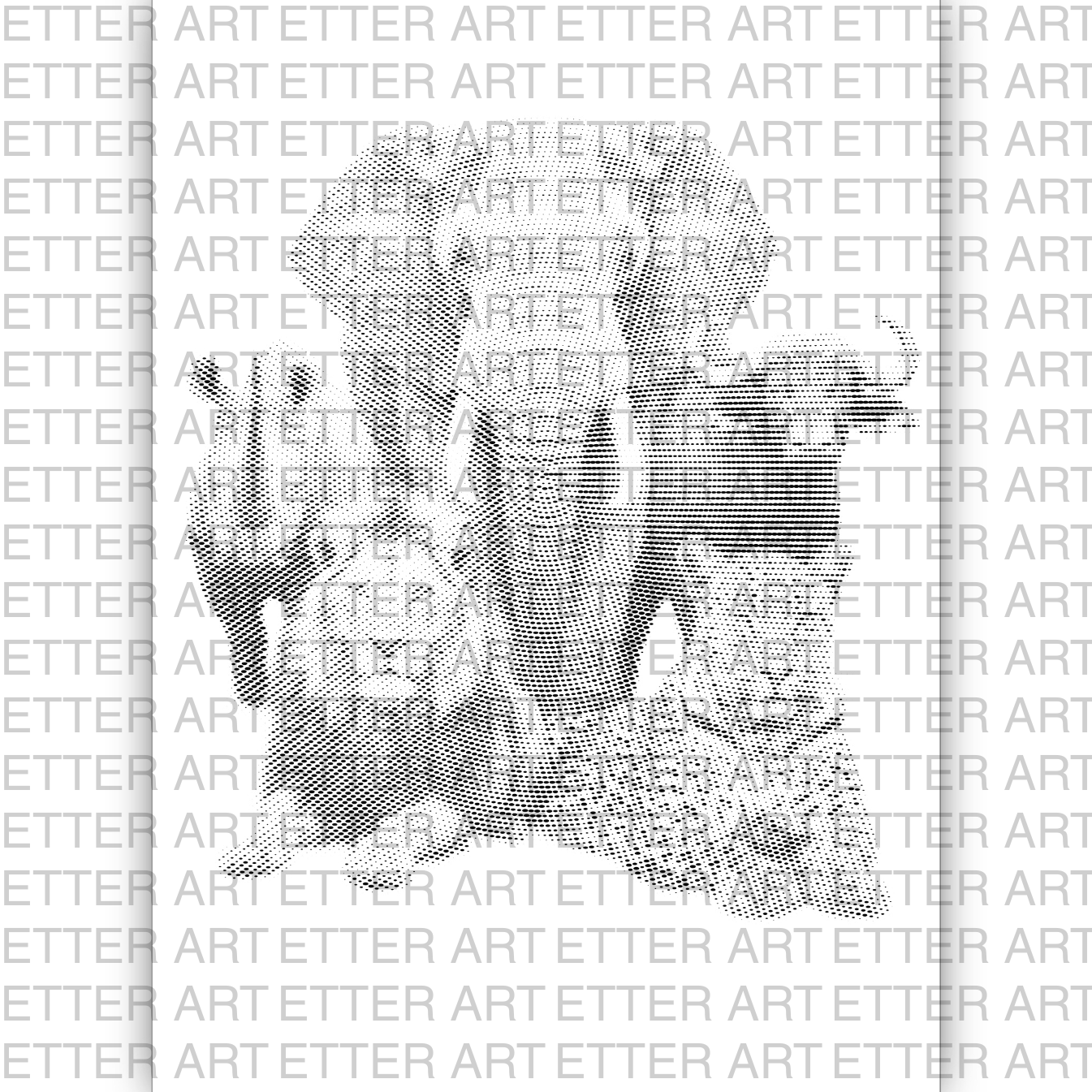 BIG FIVE - 42,0 x 59,4 cm