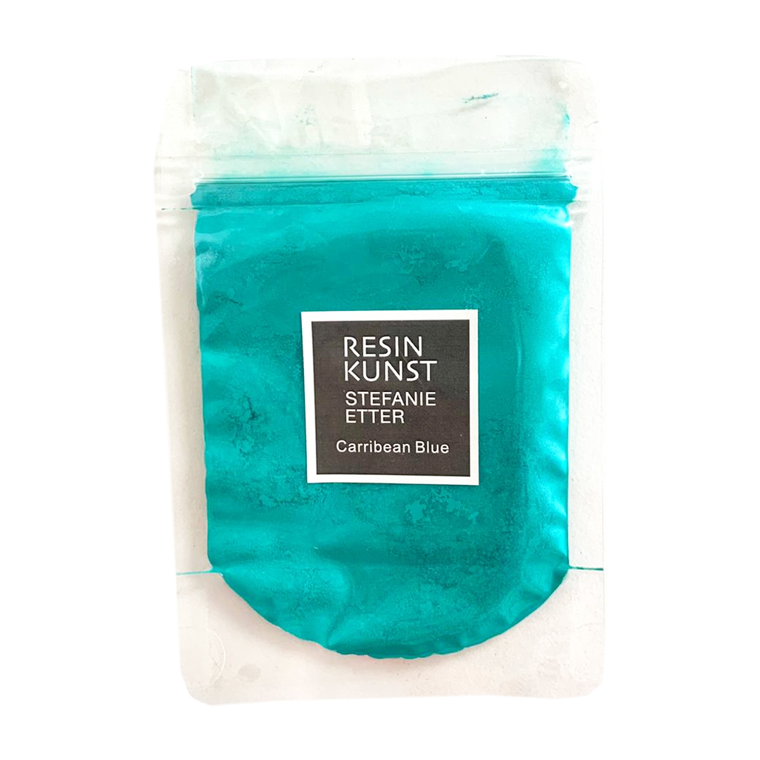 Pearlescent Pigment Powder Caribbean Blue 10 g