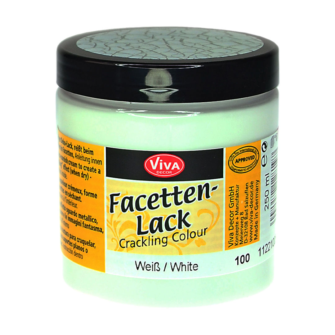 Viva Decor Facetten-Lack, 250 ml, schwarz