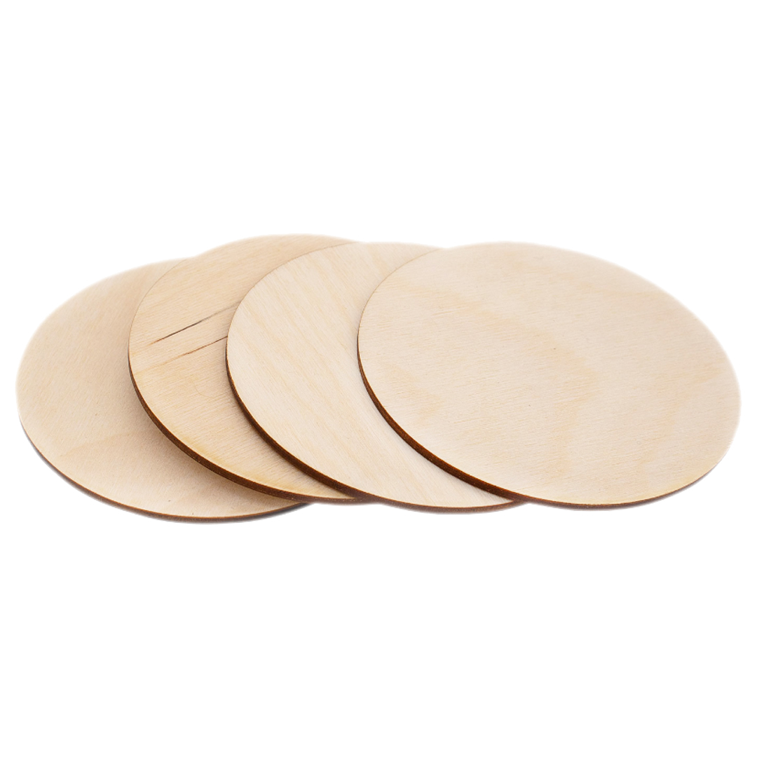 Wooden Coasters Set of 4