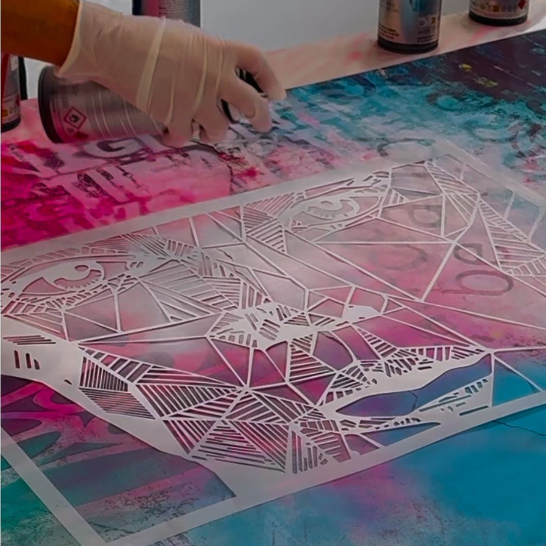 Etter Art Stencil A2 (42cm × 59,4cm) in different designs CHARAKTERS 2