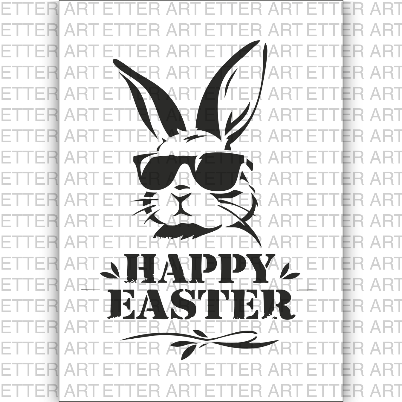 EASTER BUNNY 1 - 14,8 x 21,0 cm